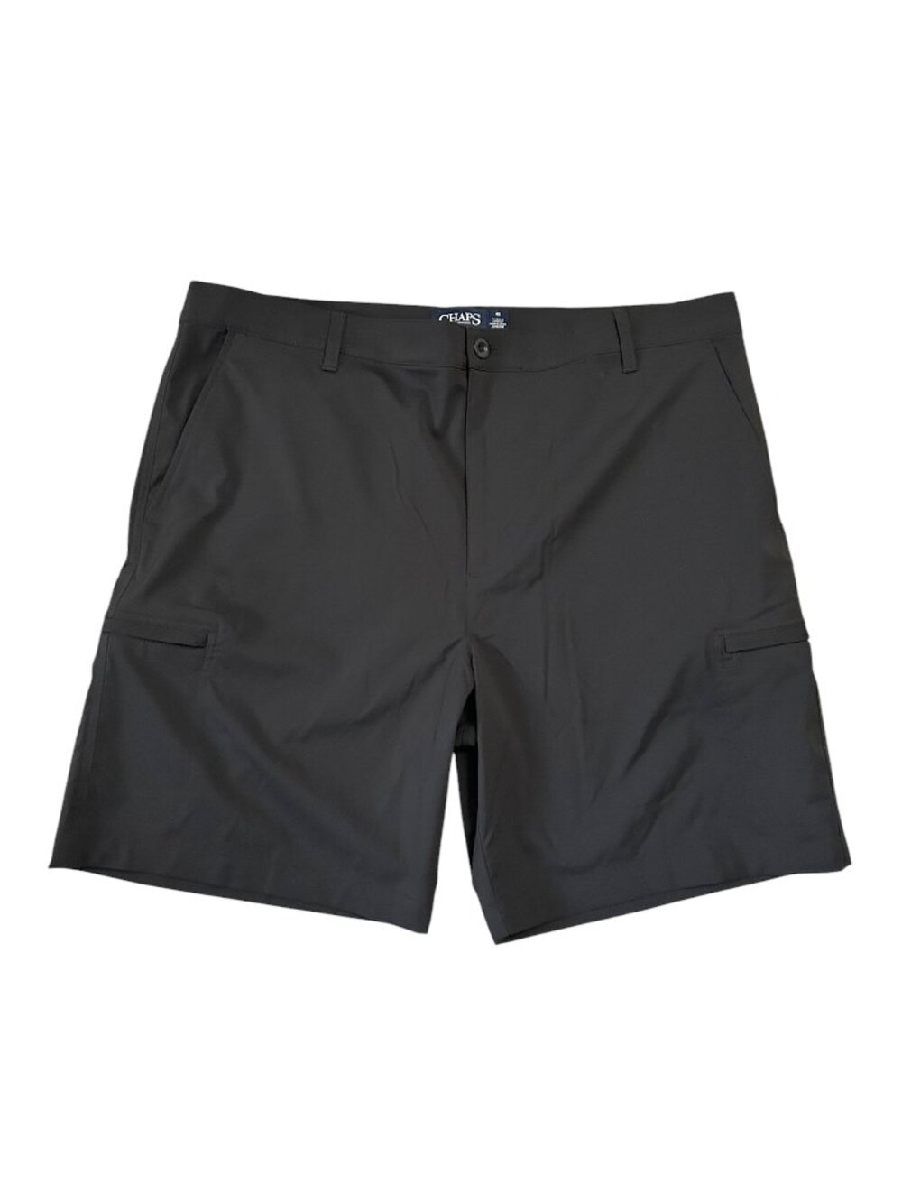 CHAPS Men's Size 40 Performance Engineering Flat Front Black Shorts NWT MSRP $60